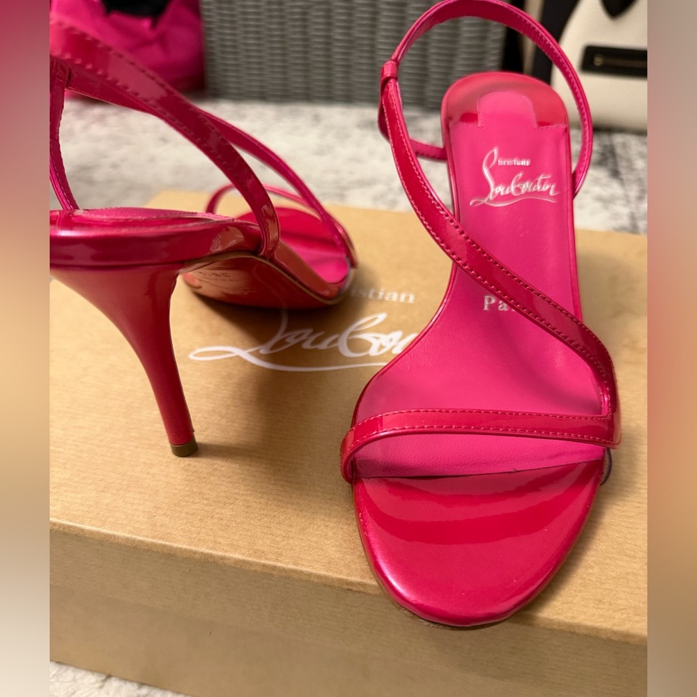 Christian Louboutin Pink Heels Rosa z 80